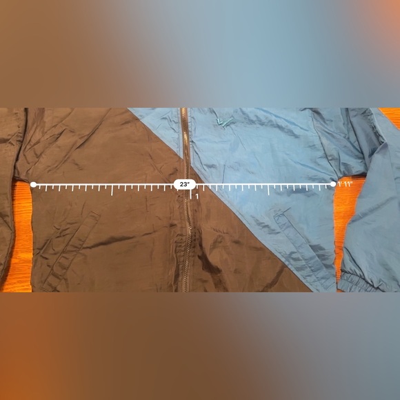 Vintage 90’s MacGregor Windbreaker Warm Up Track Jacket Medium Nylon Zip Supreme - Picture 5 of 8